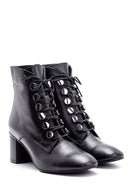 Women's Heeled Leather Boots | Derimod