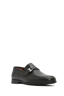 Erkek Siyah Deri Klasik Loafer | Derimod