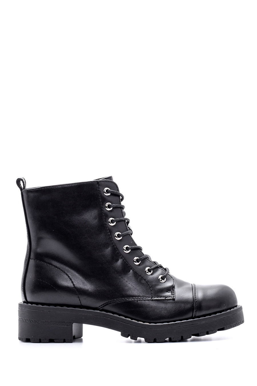 Women's Lace Detailed Boots 19WFE192218 | Derimod