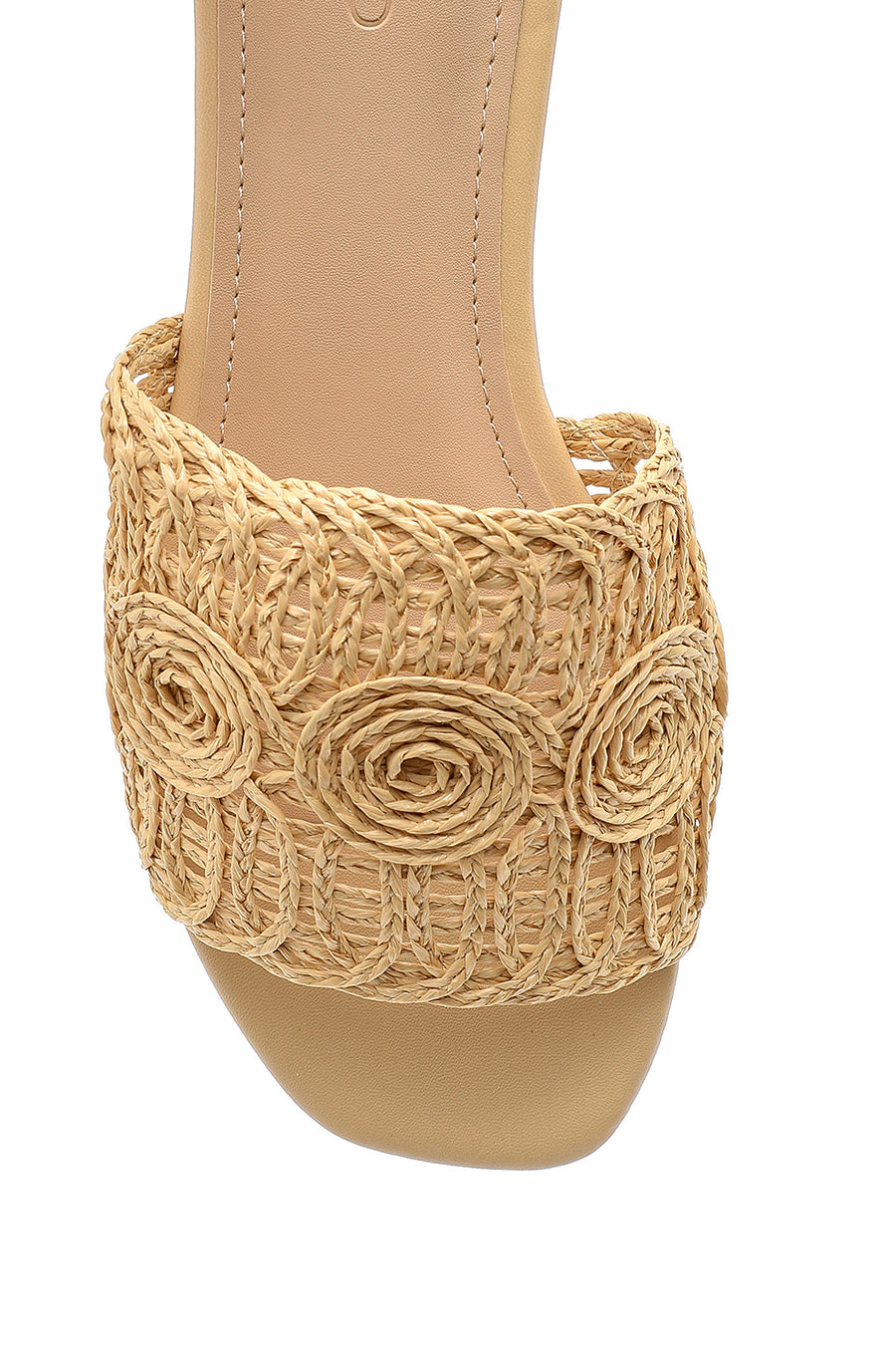 Women's Straw Slippers