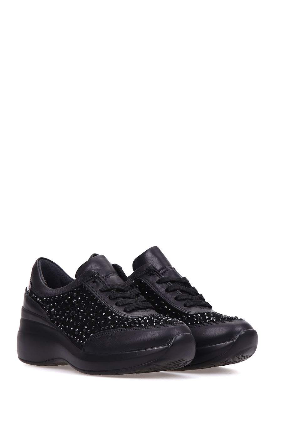 Women's Stone Wedge Heeled Shoes