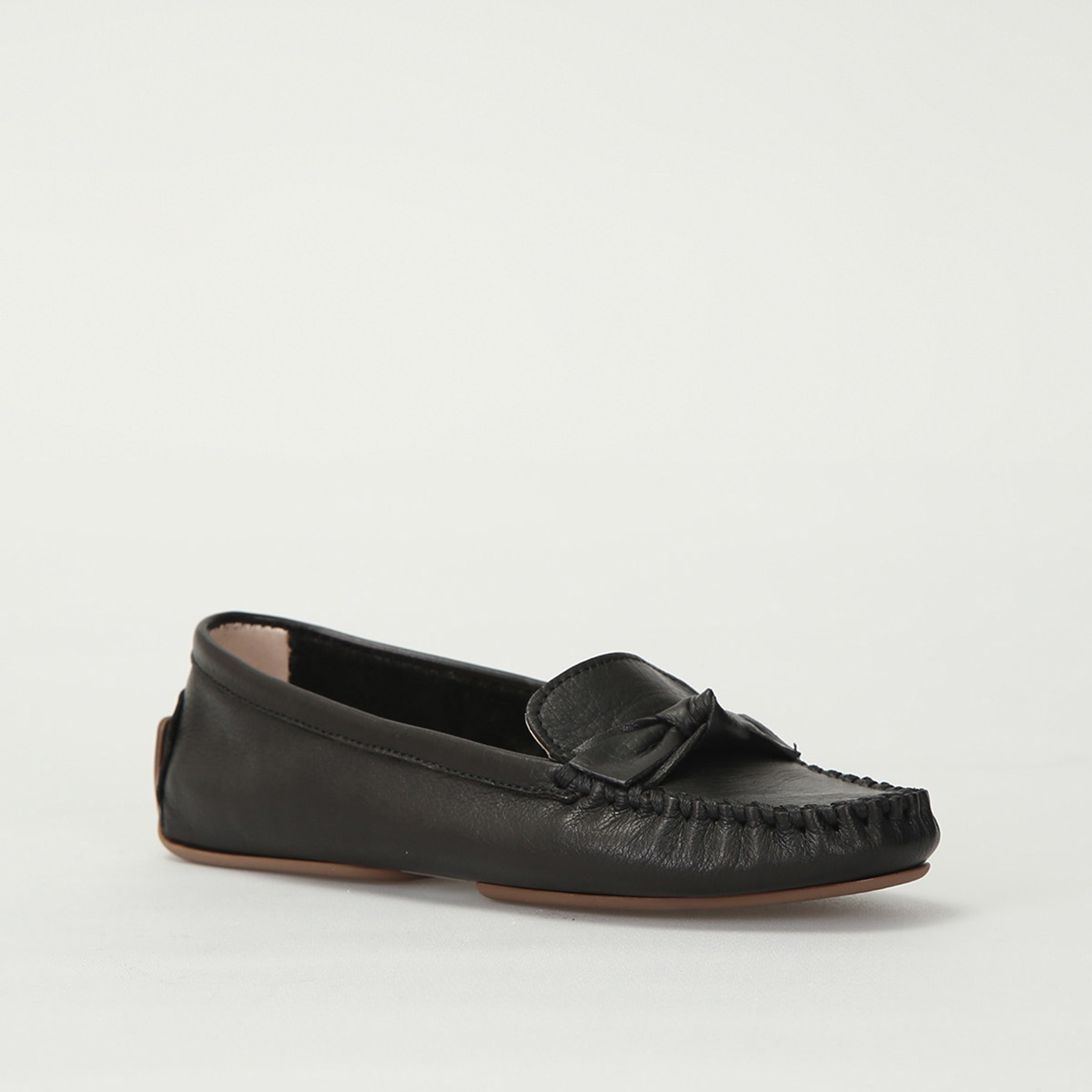 Siyah Kadın Deri Loafer 18SFD280618 | Derimod