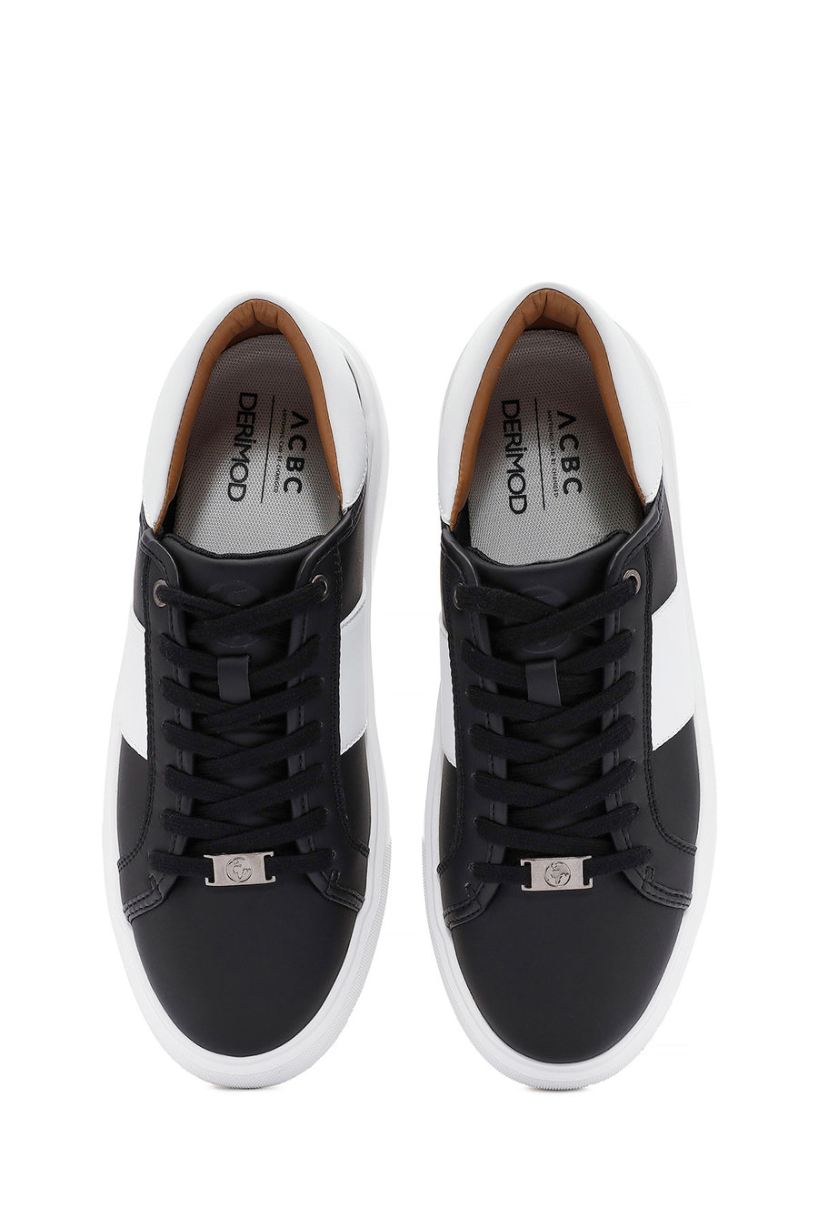 ACBC x Derimod Erkek Siyah Bağcıklı Sneaker