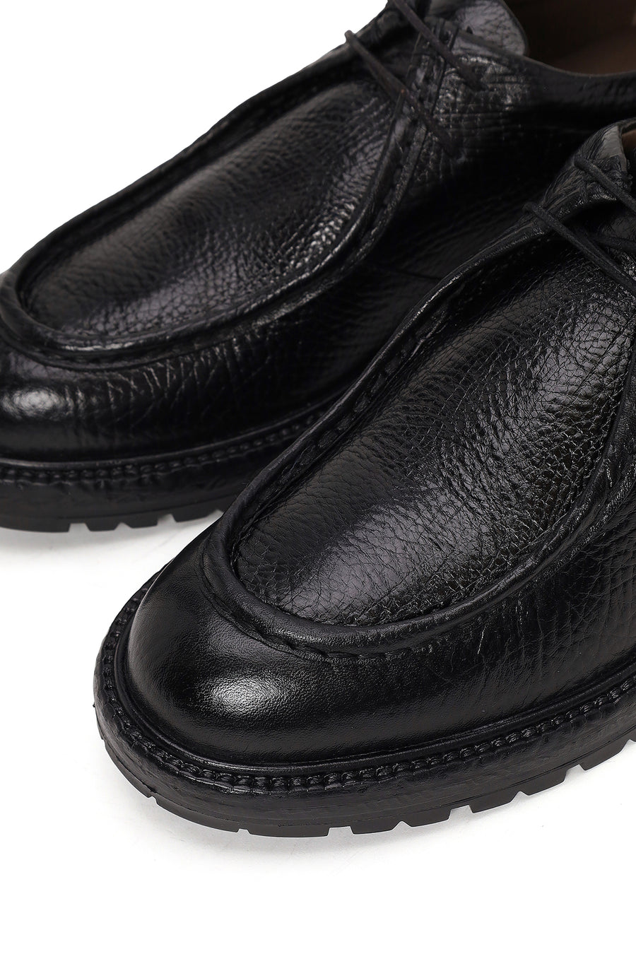 Derimod Black Male Black Lace-up Leather Casual Shoes