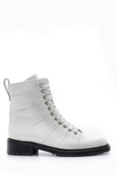 Women's Lace-Up Leather Boots | Derimod