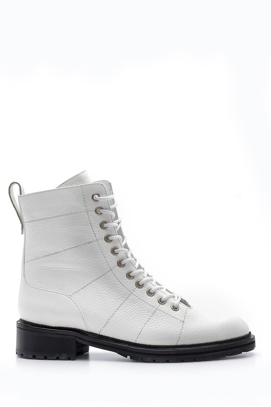 Women's Lace-Up Leather Boots 19WFD1660FT | Derimod