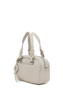 Woman Gray Mini Shoulder Bag with Long Strap | Derimod