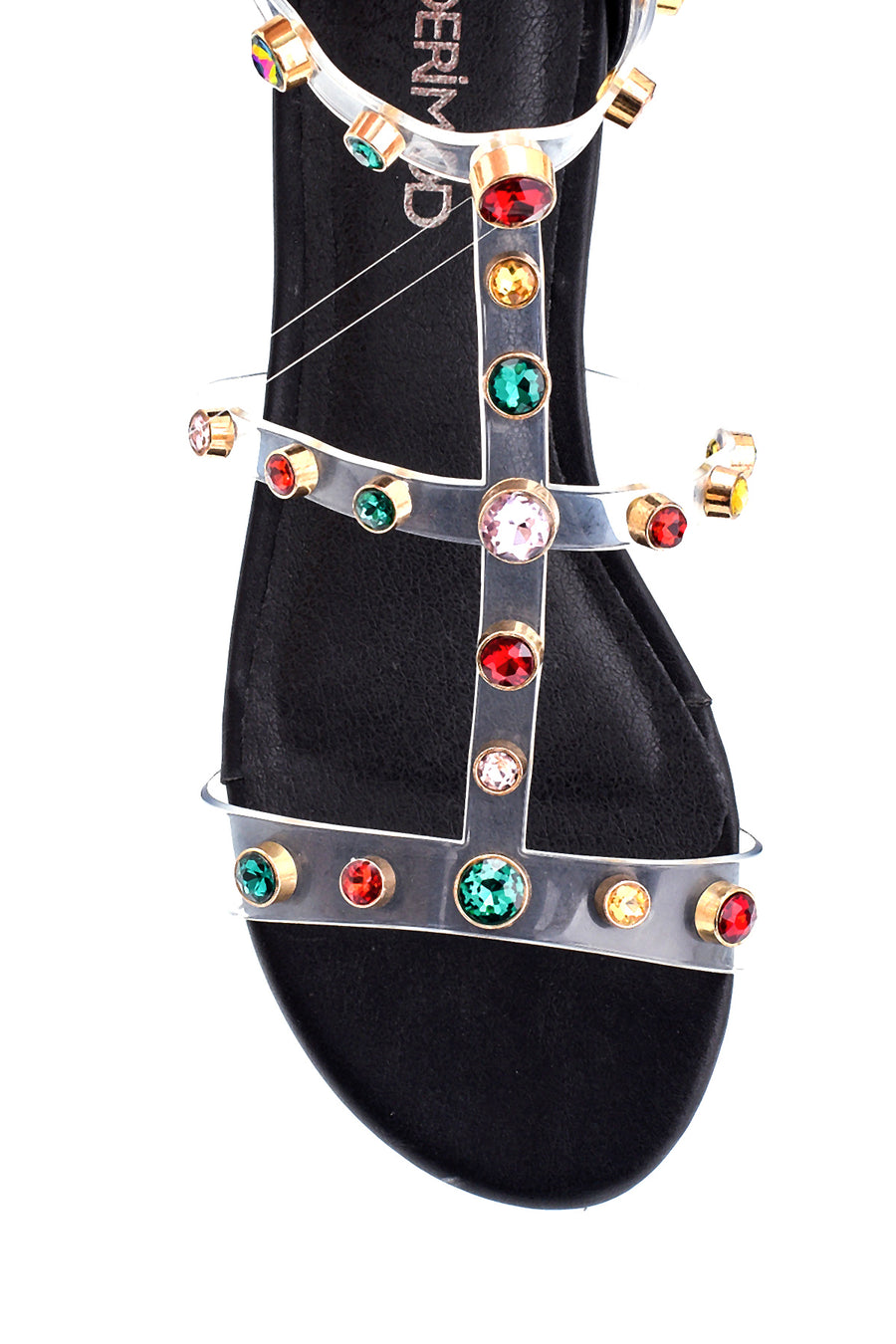 Women's Stone Detailed Casual Sandals