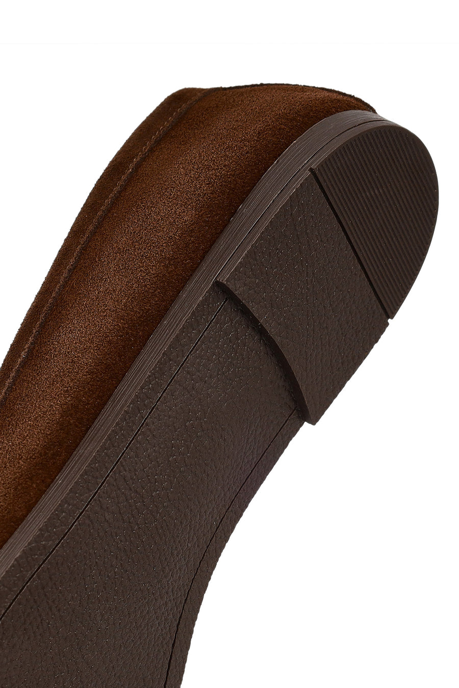 Women's Brown Suede Leather Loafer