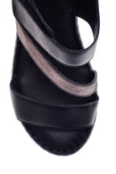 Women's Leather Wedge Heel Sandals | Derimod