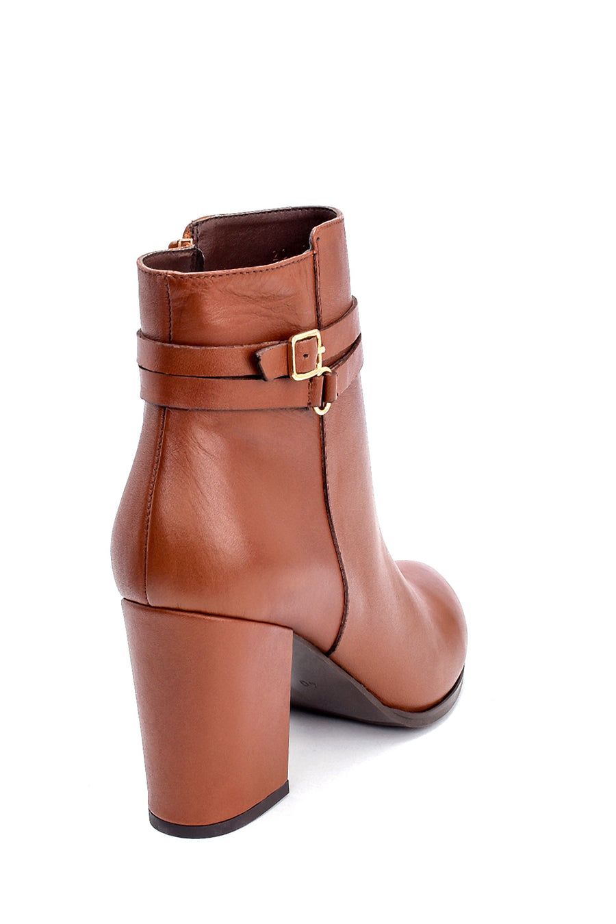 Women's Leather Heeled Boots