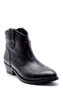 Women's Leather Cowboy Boots | Derimod