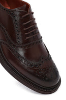 Men's Brown Lace-Up Leather Casual Shoes | Derimod