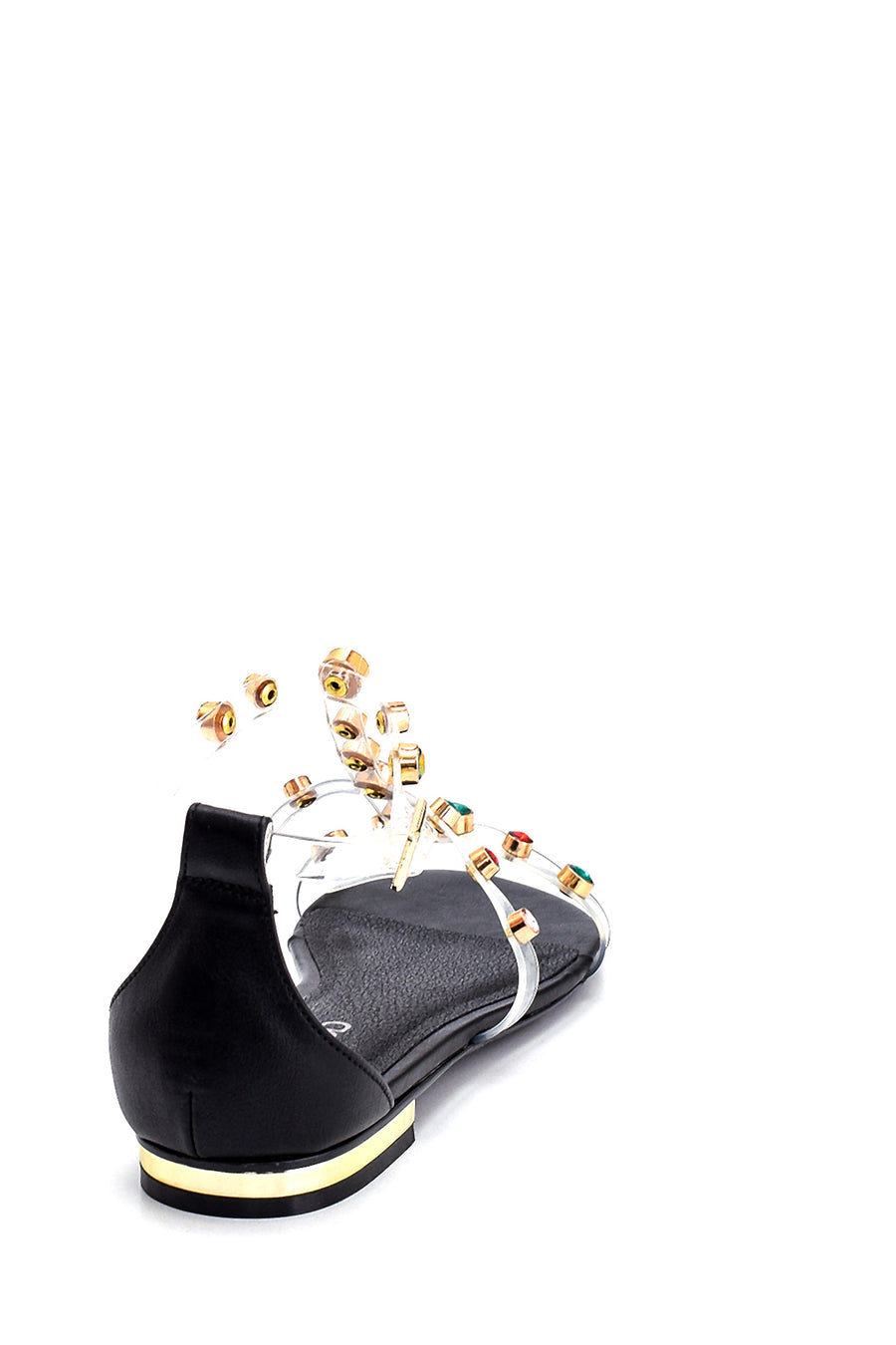 Women's Stone Detailed Casual Sandals