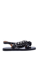 Women's Casual Stone Detailed Sandals | Derimod