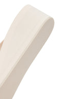 Women's White Toe Stoned Wedge Heel Jelly Slippers | Derimod
