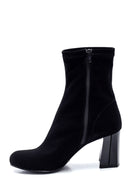Women's Suede Heeled Boots | Derimod