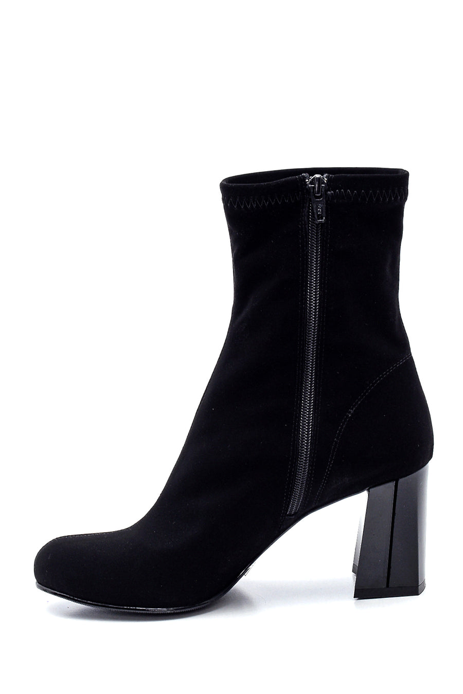 Women's Suede Heeled Boots