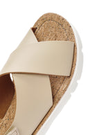 Camper Women's Beige Oruga Sandals | Derimod