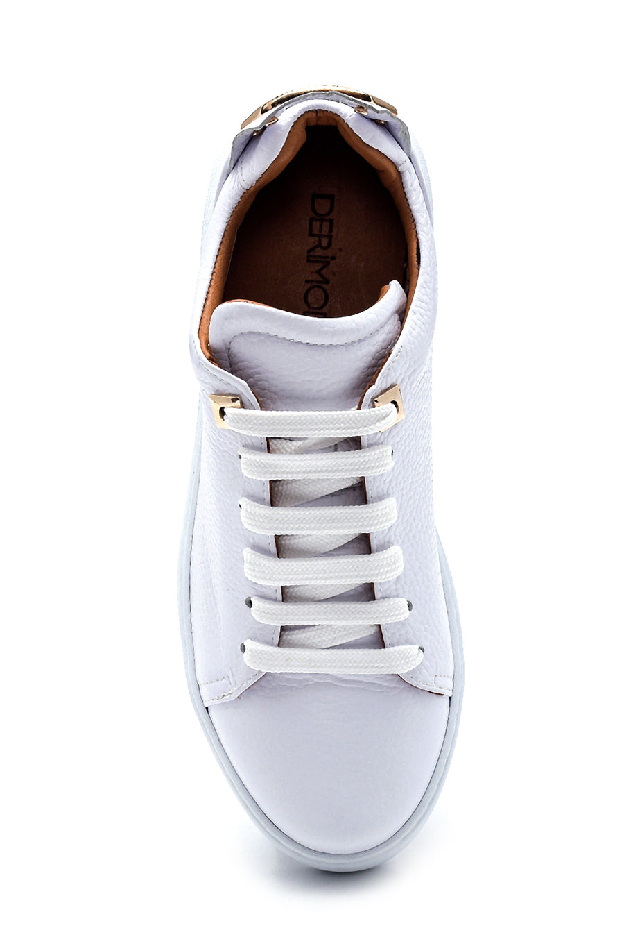 Women's Leather Printed Sneaker