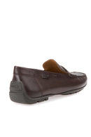 Geox Erkek Kahverengi U Moner 2Fit Casual Deri Loafer | Derimod