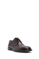 Men's Brown Laced Leather Classic Shoes | Derimod