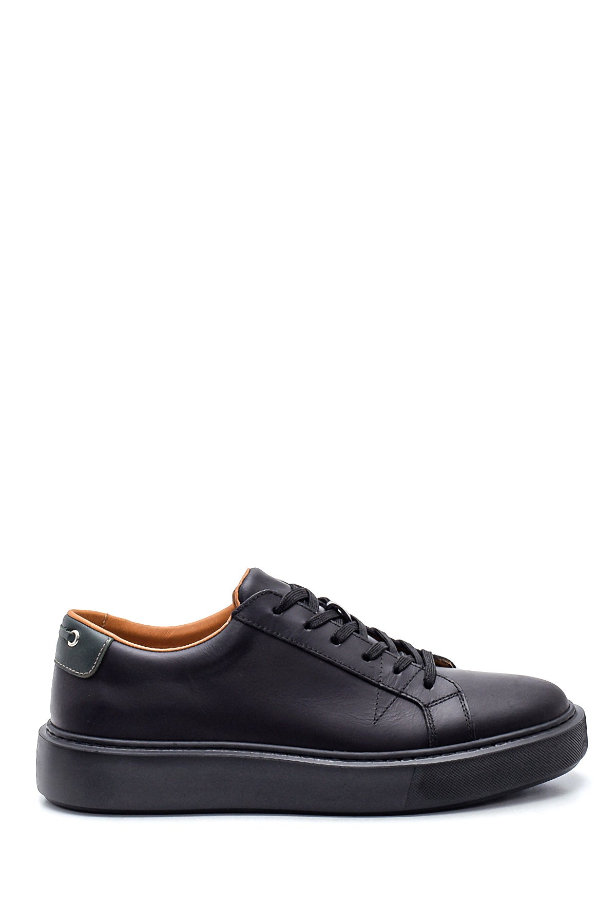 Erkek Siyah Deri Sneaker 21WFD6124M2 | Derimod