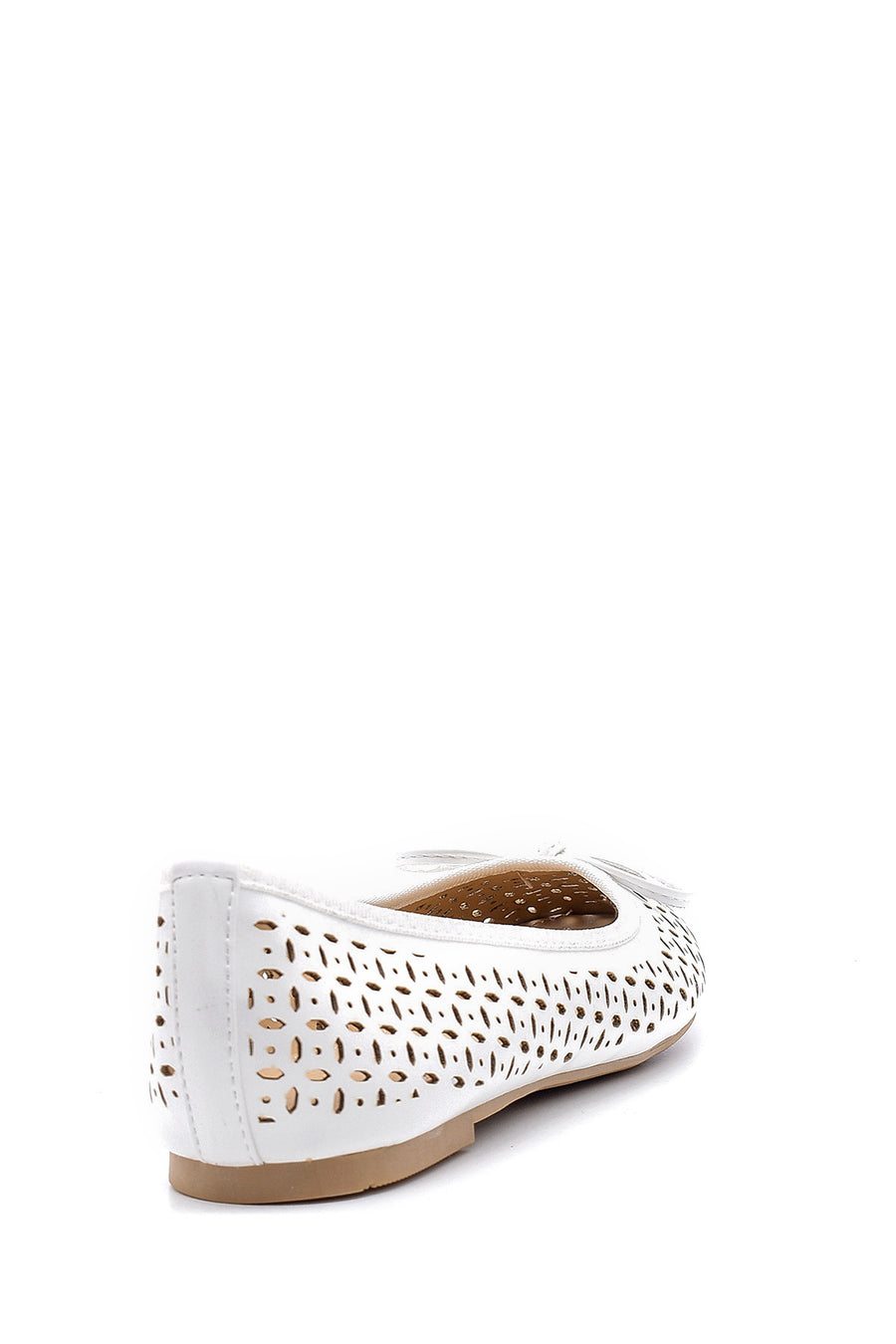 Women's White Bow Ballerina Ballet