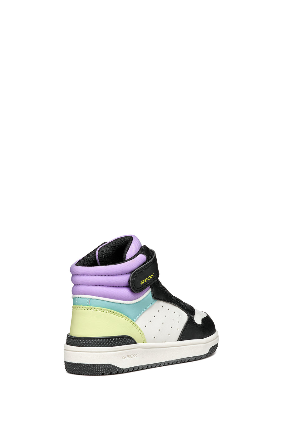 Geox Girls Multicolor Washiba Lace-Up Ankle Sneakers
