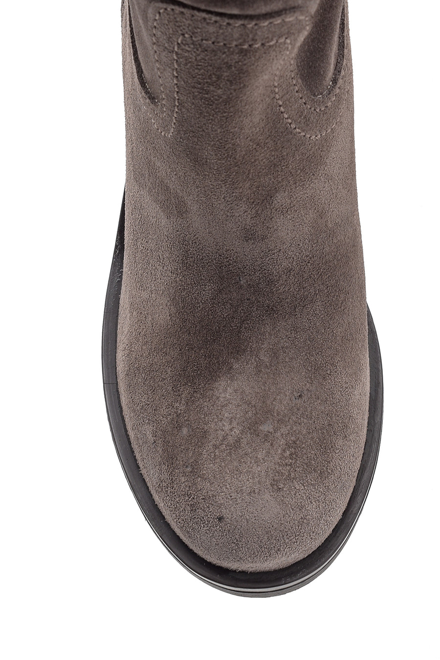 Women's Suede Leather Heeled Boots