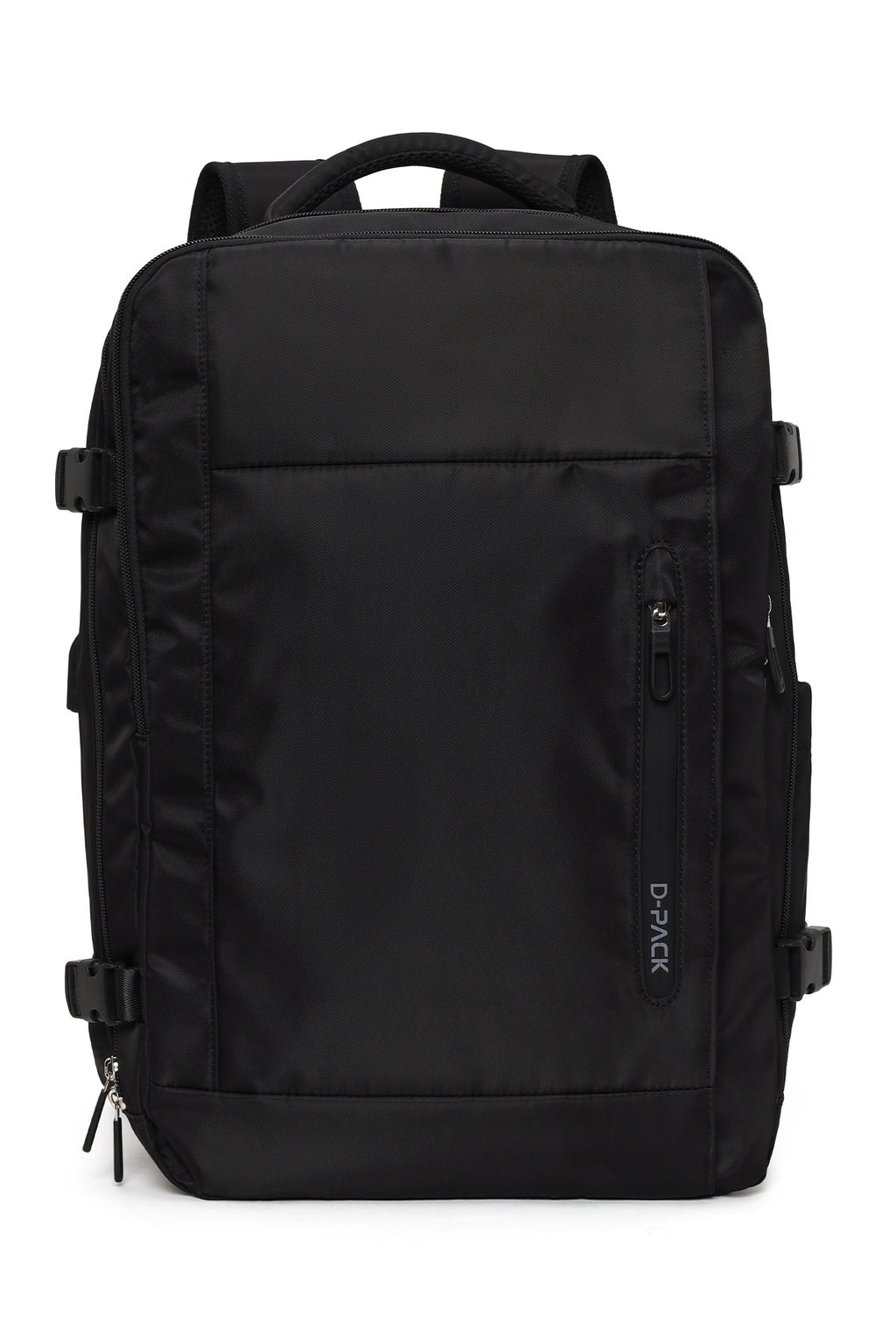 D-Pack Erkek Siyah Kumaş Sırt Çantası