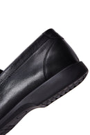 Men's Black Leather Loafer | Derimod