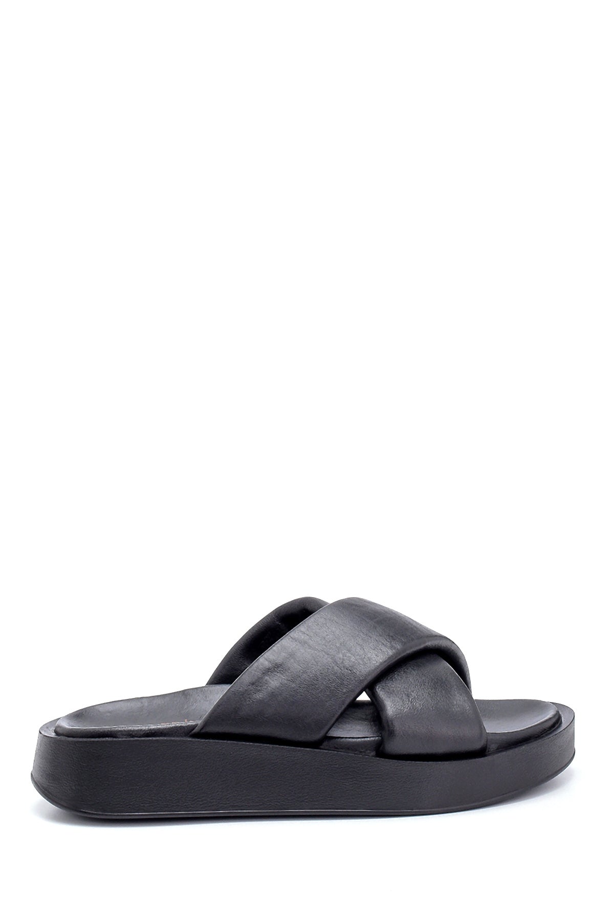 Women's Leather Slippers 21SFD130018 | Derimod