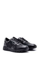 Erkek Deri Desenli Sneaker | Derimod