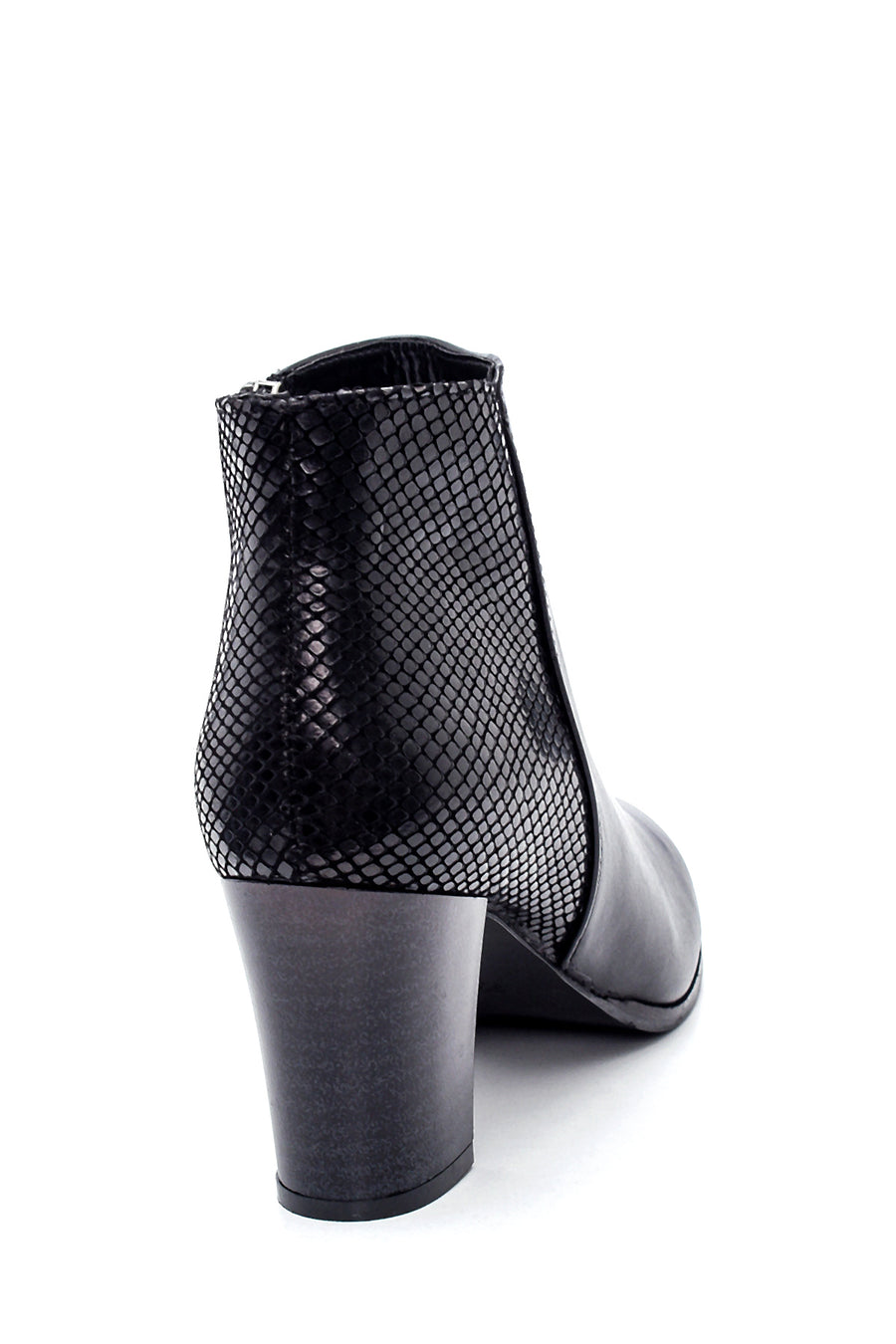 Women's Printed Heeled Boots