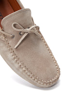 Erkek Vizon Süet Deri Casual Loafer | Derimod