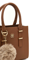 Women's Beige Long Strapped Accessorized Handbag | Derimod