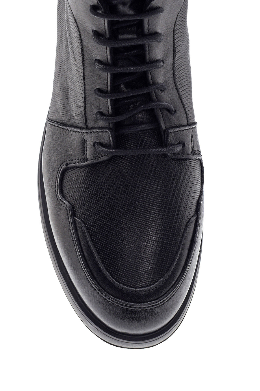 Men's Leather High Top Sneaker