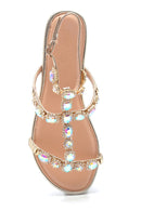 Women's Casual Stone Detailed Sandals | Derimod
