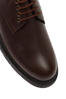 Men's Brown Lace-Up Leather Casual Shoes | Derimod