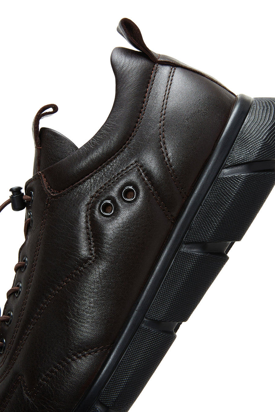 Men's Brown Leather Casual Shoes