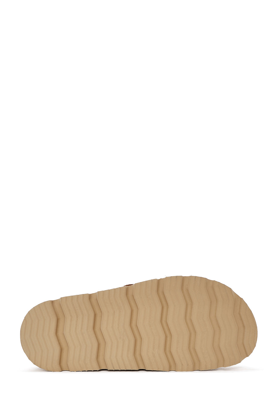 Women's Tan Suede Leather Slippers