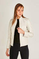 Grace Women's Leather Jacket | Derimod