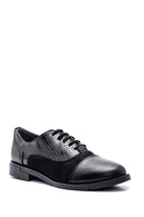 Women's Snake Pattern Oxford Shoes | Derimod