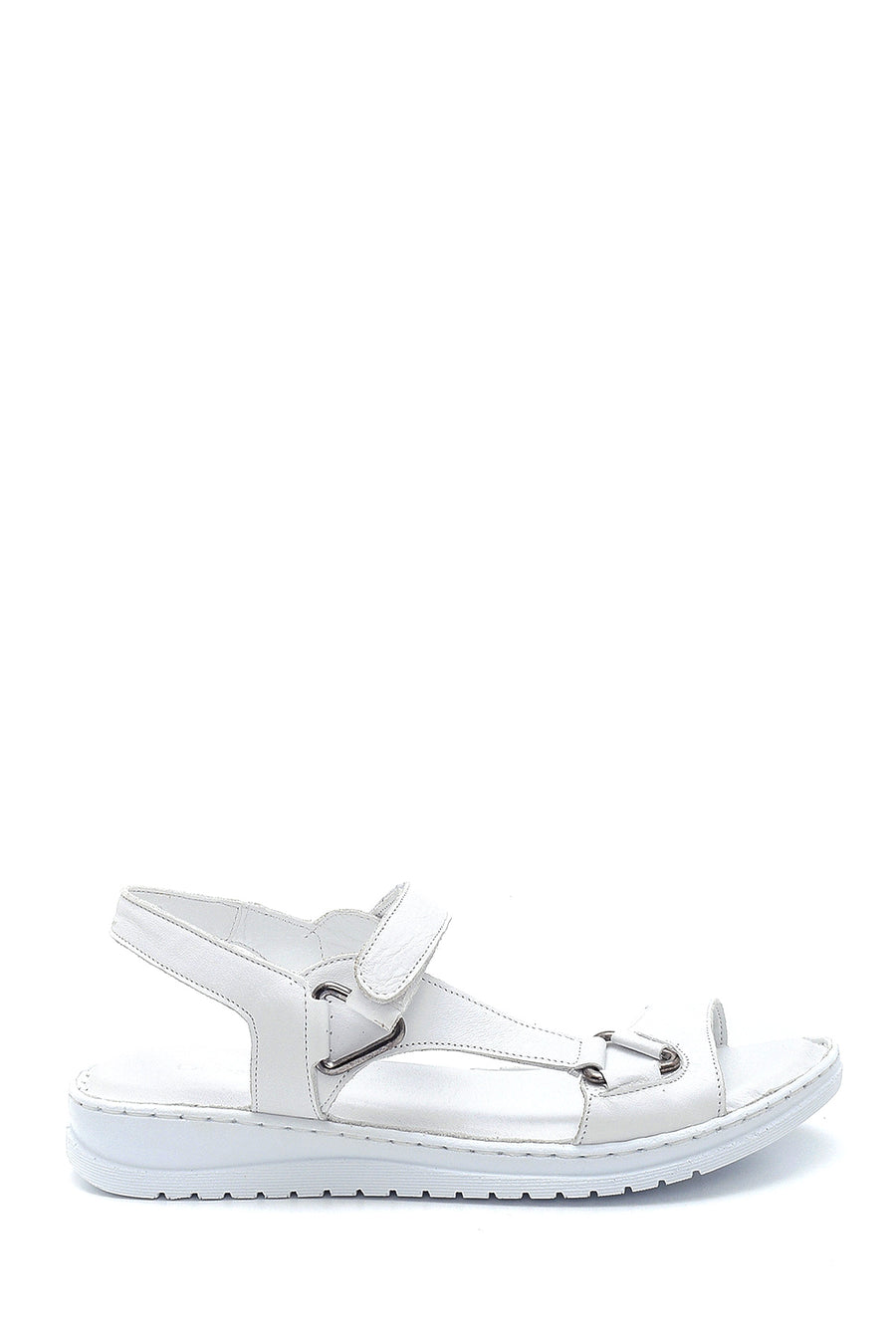 Women's Comfort Leather Sandals 21SFD340518 | Derimod