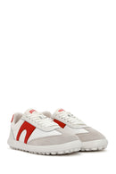 Camper Women's White Pelotas XLite Lace-Up Leather Sneaker | Derimod