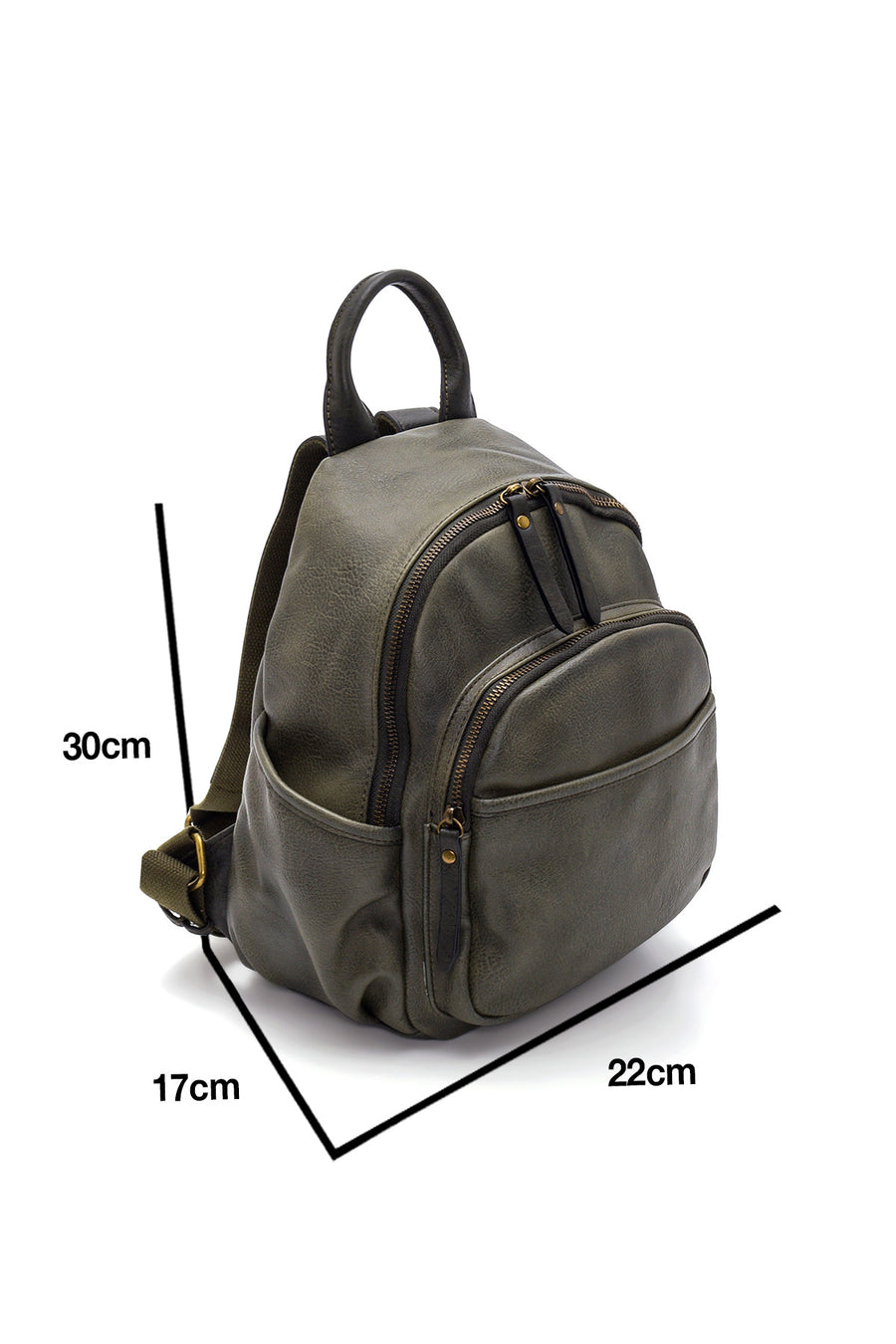 Women's Backpack with Side Pockets