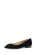 Geox Women Black D Gıselda15 Patent Leather Classic Ballet Flat | Derimod