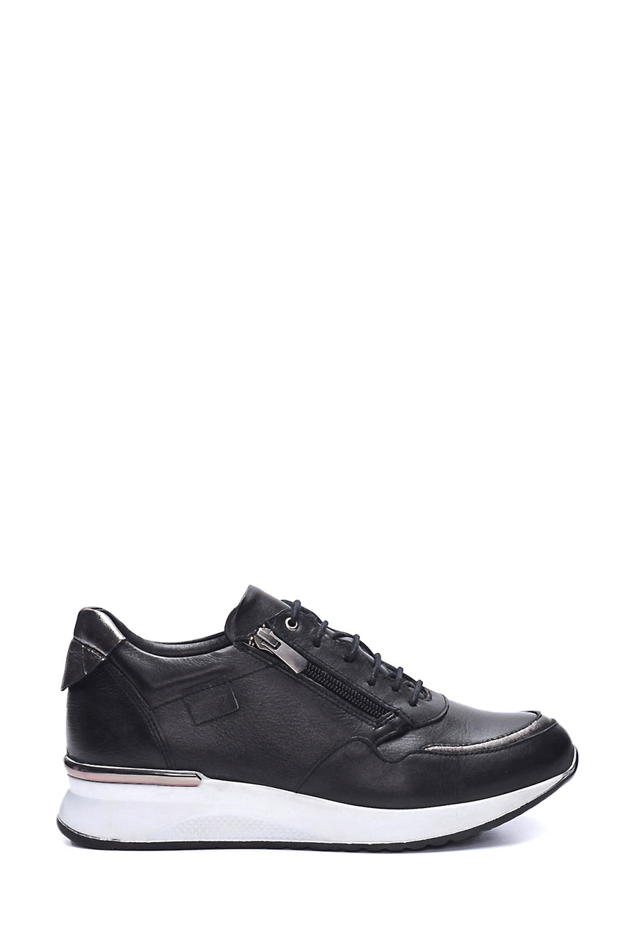 Kadın Deri Kalın Taban Sneaker 21WFD413818 | Derimod