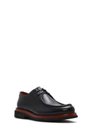 Male Black Lace-up Leather Casual Shoes | Derimod